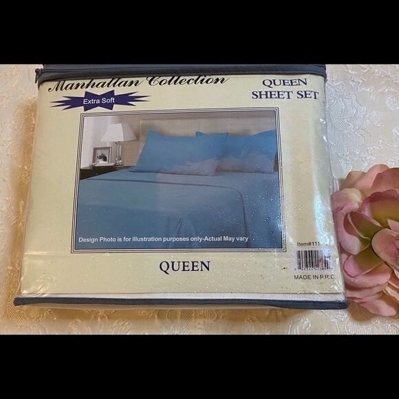 💥Manhattan Collection Extra Soft Queen Sheet Set - Picture 2 of 6